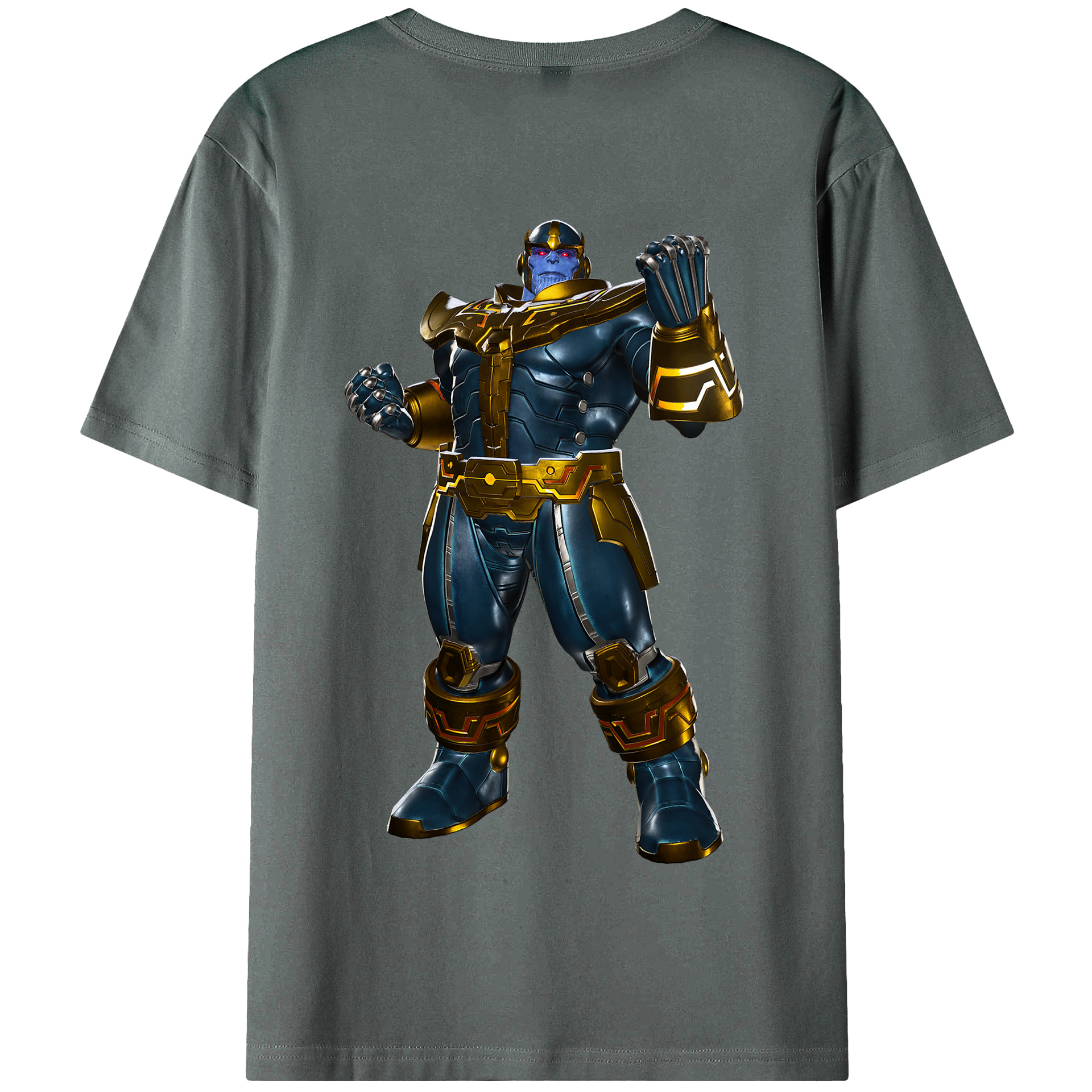 （画像用） アベンジャーズ The Avengers 綿100％半袖Tシャツ（背面プリント）